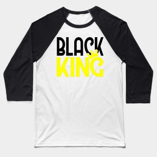 Black King Baseball T-Shirt